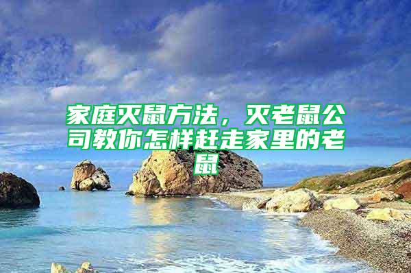 家庭滅鼠方法,滅老鼠公司教你怎樣趕走家里的老鼠