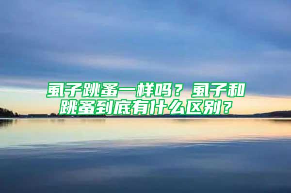 虱子跳蚤一樣嗎？虱子和跳蚤到底有什么區別？