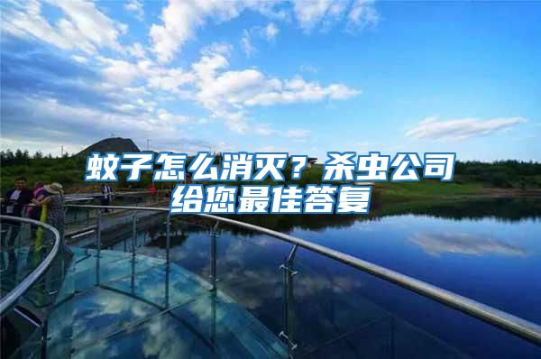 蚊子怎么消滅?殺蟲公司給您最佳答復