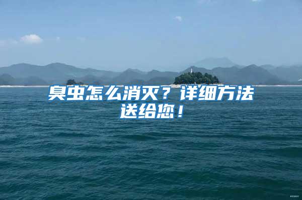 臭蟲怎么消滅?詳細方法送給您!