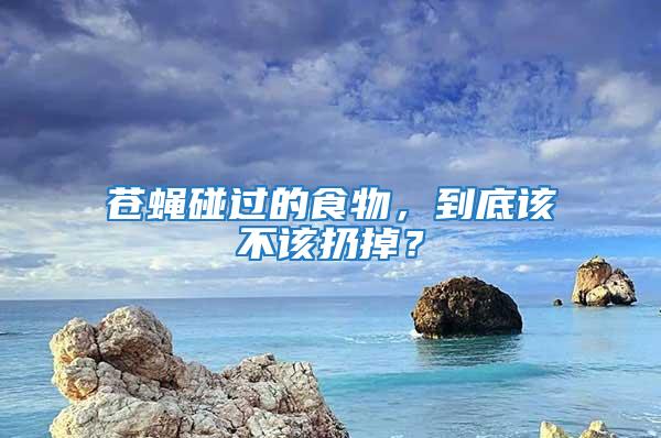 蒼蠅碰過的食物,到底該不該扔掉?