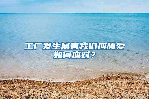 工廠發(fā)生鼠害我們應(yīng)嘎愛如何應(yīng)對？